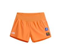 The North Face - Pantaloncini da trail running - W Summit Pacesetter Short Graphic Papaya per Donne - Taglia S - Arancione