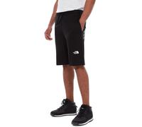 The North Face - Pantaloncini felpati leggeri neri con stampa-Nero M