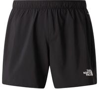 The North Face - Pantaloncini traspiranti con calzoncini interni regolabili - M Lightbright 2In1 Short 5In TNF Black per Uomo in Pelle - Taglia M - Nero