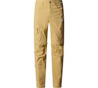 The North Face - Pantaloni idrorepellenti da escursionismo - M Exploration Reg Tapered Convertible Pant Khaki Stone per Uomo in Nylon - Taglia 36 - Beige