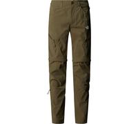 The North Face - Pantaloni idrorepellenti da escursionismo - M Exploration Reg Tapered Convertible Pant New Taupe Green per Uomo in Nylon - Taglia 38 - Verde