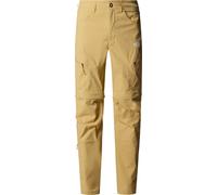 The North Face - Pantaloni idrorepellenti da escursionismo - M Exploration Reg Tapered Convertible Pant Khaki Stone per Uomo in Nylon - Taglia 34 - Beige