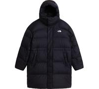 The North Face - Parka caldo e antivento - W Puffer Oversized Parka TNF Black per Donne in Nylon - Taglia M - Nero