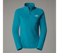 The North Face Pile 100 Glacier Con Cerniera A 1/4 Da Donna Deep Teal Rozmiar S female