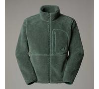 The North Face - Extreme Pile - Giacca in pile borg verde con zip S