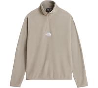 The North Face - Morbido pile - M Glacier 1/4 Zip Embroidered Logo Stone Slab - Taglia M - Beige