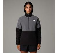 The North Face Pile Con Mezza Cerniera Glacier Heavyweight Da Donna Tnf Black-smoked Pearl-anthracite Grey Rozmiar XXL female