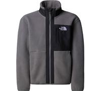 The North Face - Pile con zip - B Yumiori Full Zip Jacket Smoked Pearl TNF Black - Taglia Bambino L - Grigio