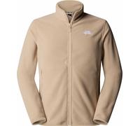 The North Face - Pile con zip da uomo - M Glacier Fleece Jacket Mushroom Grey per Uomo - Taglia L - Beige