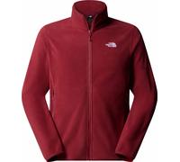 The North Face - Pile con zip da uomo - M Glacier Fleece Jacket Sumac per Uomo - Taglia S - rosso