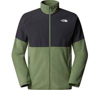 The North Face - Glacier - Giacca pesante in pile color corteccia/grigio asfalto-Verde XL