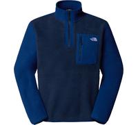 The North Face - Pile con zip da uomo - M Yumiori 1/4 Zip Summit Navy/Estat Blue per Uomo - Taglia L - Blu navy