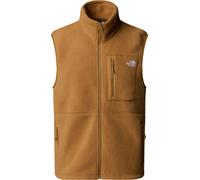 The North Face - Pile con zip da uomo senza maniche - M Yumiori Vest Utility Brown per Uomo - Taglia S - Marrone