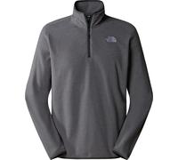 The North Face - Pile con zip - M 100 Glacier 1/4 Zip TNF Medium Grey Heather per Uomo - Taglia L - Grigio