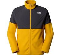 The North Face - Pile con zip - M Glacier Heavyweight FZ Jkt Turmeric/Asphalt Grey per Uomo - Taglia M - Giallo Giallo M