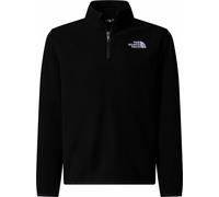 The North Face - Pile con zip - Teen Glacier 1/4 Zip Pullover TNF Black in Poliestere Riciclato - Taglia Bambino S - Nero