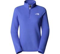 The North Face - Pile con zip - W 100 Glacier 1/4 Zip Indigo Plum per Donne - Taglia XS - Blu