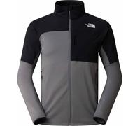 The North Face - Pile da alpinismo con zip in Polartec® - M Polartec Powergrid Stormgap Jacket Smoked Pearl TNF Black per Uomo in Pelle - Taglia M - Grigio