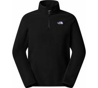 The North Face - Pile da uomo con mezza zip - M Glacier Fleece 1/4 Zip Jacket TNF Black per Uomo - Taglia XXL - Nero