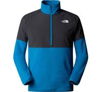 The North Face - Pile da uomo con mezza zip - M Glacier Heavyweight 1/2 Zip Dusk Blue Asphalt Grey per Uomo - Taglia L