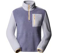 The North Face - Pile donna con mezza zip - W Yumiori 1/4 Zip Twilight Galaxy Blue Flax Mineral Salt per Donne - Taglia 115-119 - Viola
