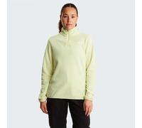 The North Face Pile Glacier Con Cerniera A 1/4 Da Donna Lemon Mist Rozmiar S female