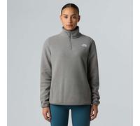 The North Face Pile Glacier Con Cerniera A 1/4 Da Donna Tnf Mid Grey Heather Rozmiar XS female
