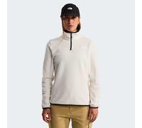 The North Face Pile Glacier Con Cerniera A 1/4 Da Donna White Dune Rozmiar S female