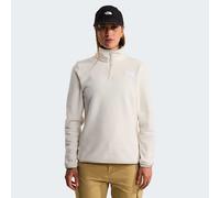 The North Face Pile Glacier Con Cerniera A 1/4 Da Donna White Dune Rozmiar XXL female