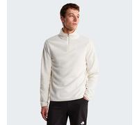 The North Face Pile Glacier Con Cerniera A 1/4 Da Uomo White Dune Rozmiar S male