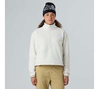 The North Face - Women's Glacier Fleece 1/2 Zip Short Jacket - Pullover in pile XXL grigio/bianco