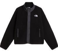 The North Face - Pile morbido e confortevole - W Cragmont Snap Front Fleece Jacket TNF Black Anthracite Grey per Donne in Poliestere Riciclato - Taglia S - Nero