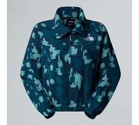 The North Face Pile Mountain Athletics Con Mezza Cerniera E Stampa Da Donna Deep Cypress Painted Mountains Print Rozmiar M female