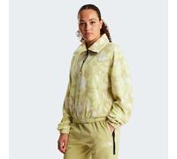 The North Face Pile Mountain Athletics Con Mezza Cerniera E Stampa Da Donna Lemon Mist Painted Mountains Print Rozmiar XS female