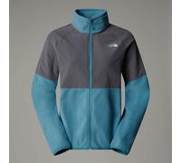 The North Face Pile Pesante Con Cerniera Integrale Glacier Da Donna Algae Blue-smoked Pearl Rozmiar XS female