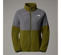 The North Face Pile Pesante Con Cerniera Integrale Glacier Da Donna Forest Olive-smoked Pearl Rozmiar XXS female