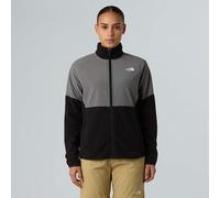 The North Face Pile Pesante Con Cerniera Integrale Glacier Da Donna Tnf Black-smoked Pearl-anthracite Grey Rozmiar XXL female