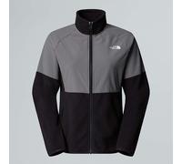 The North Face Pile Pesante Con Cerniera Integrale Glacier Da Donna Tnf Black-smoked Pearl-anthracite Grey Rozmiar M female