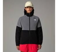 The North Face Pile Pesante Con Cerniera Integrale Glacier Da Donna Tnf Black-smoked Pearl-anthracite Grey Rozmiar XL female