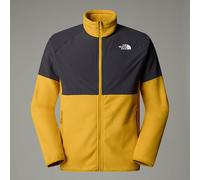 The North Face Pile Pesante Con Cerniera Integrale Glacier Da Uomo Turmeric-asphalt Grey-tnf Black Rozmiar S male