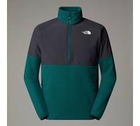 The North Face Pile Pesante Con Mezza Cerniera Glacier Da Uomo Deep Nori-asphalt Grey-tnf Black Rozmiar S male
