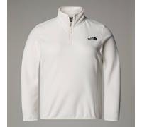 The North Face Pile Plus Size 100 Glacier Con Cerniera A 1/4 Da Donna White Dune Rozmiar 1X female