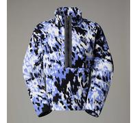 The North Face WMNS TNF FLEESKI 1/4 ZIP PO women Fleece Jackets blue in taglia:M