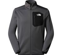 The North Face - Pile tecnico con cerniera - M Crest Full Zip Jacket Anthracite Grey TNF Black - Taglia L - Grigio