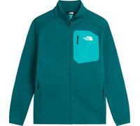 The North Face - Pile tecnico con cerniera - M Crest Full Zip Jacket Pacific Teal TNF Black - Taglia L - Verde
