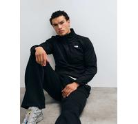 The North Face pile tecnico nero con zip a 1/4 M