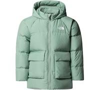 The North Face - Piumino caldo - Kid North Down Fleece Lined Parka Slate Moss in Poliestere Riciclato - Taglia Bambino 3a - Verde