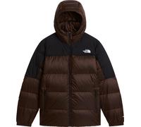 The North Face - Piumino con cappuccio - M Diablo Down 2.0 Hoodie Dark Chestnut Black Heather - Taglia L - Marrone