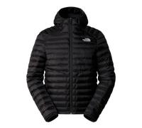 The North Face piumino giacca Huila cappuccio e imbottitura uomo NERO