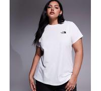 The North Face Plus - Simple Dome - T-shirt bianca tnf-Bianco 2X